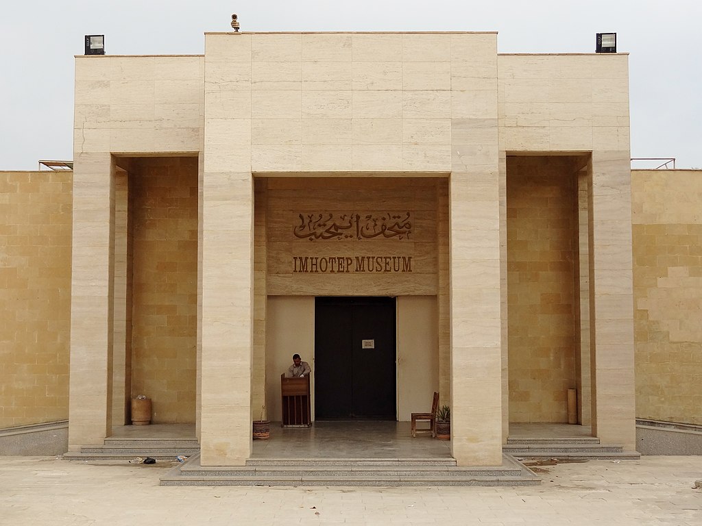 *** Heropening Imhotep Museum in Sakkara