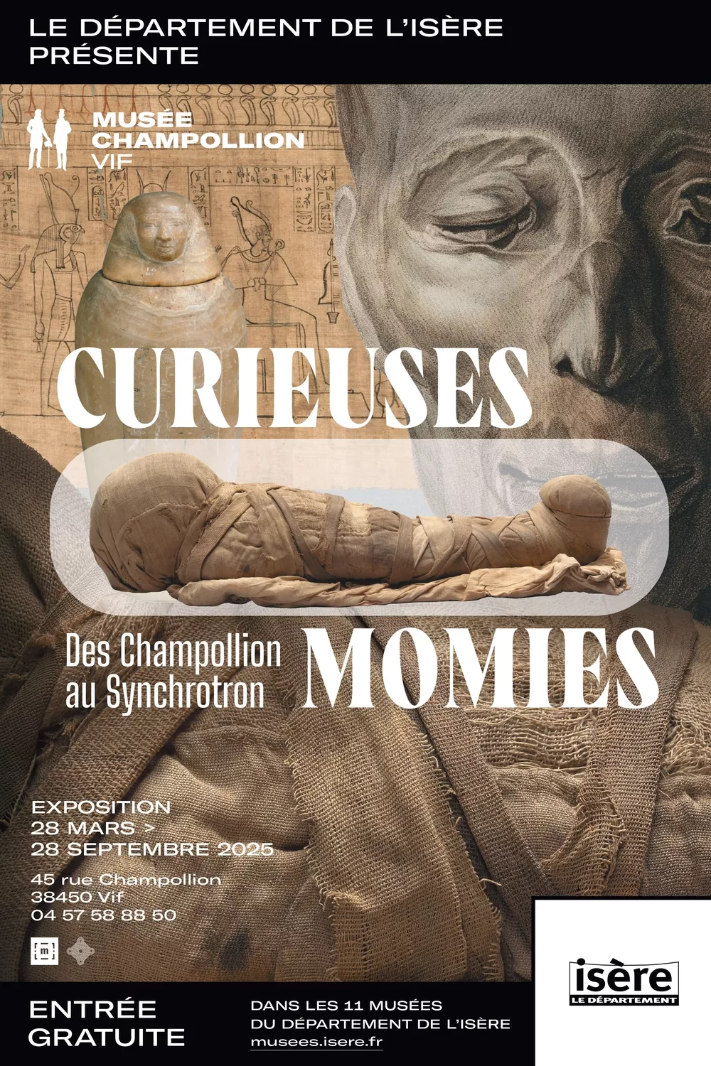 * Curieuses momies. Des Champollion au Synchrotron