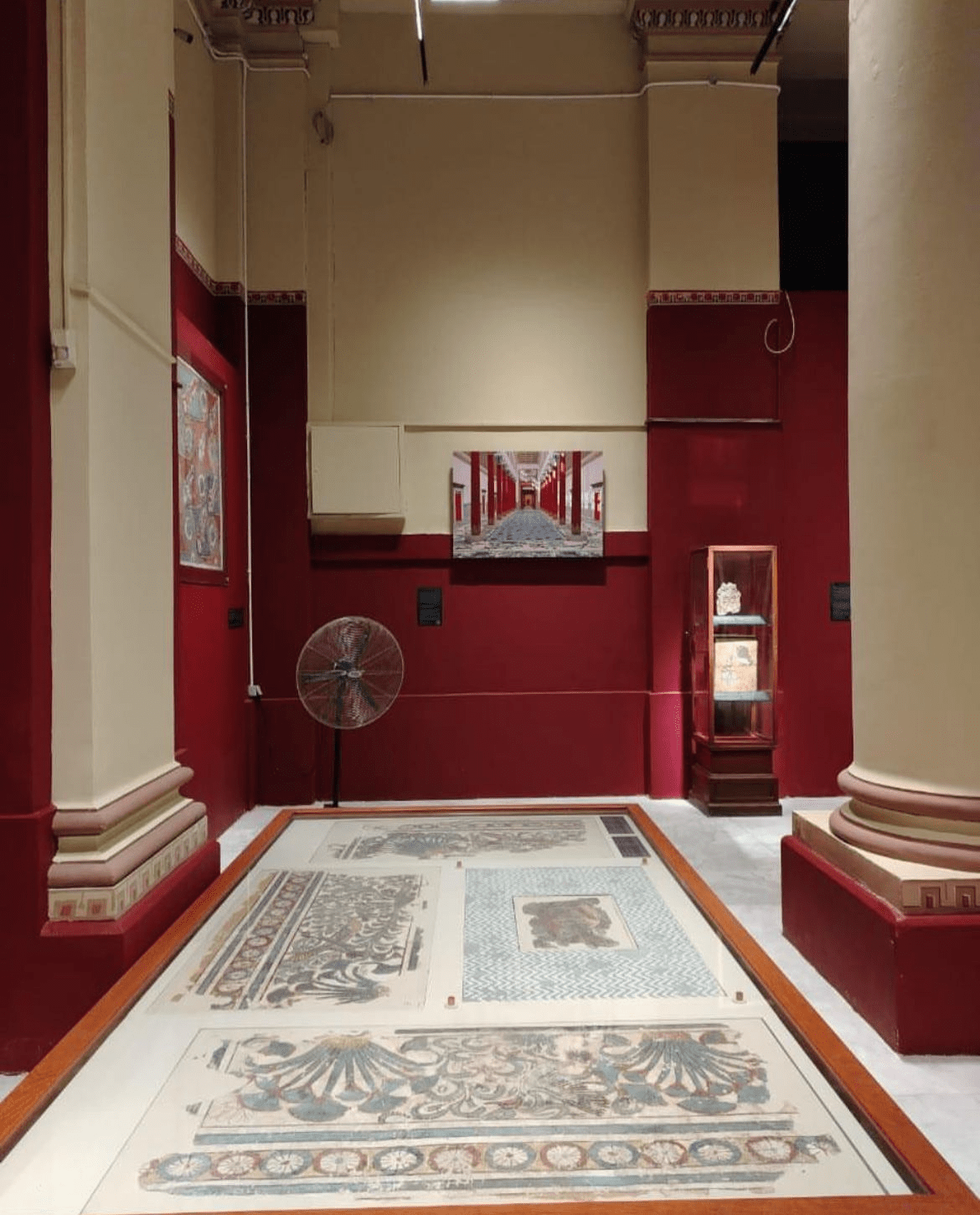 * Muurschilderingen paleis Amonhotep III in Malkata