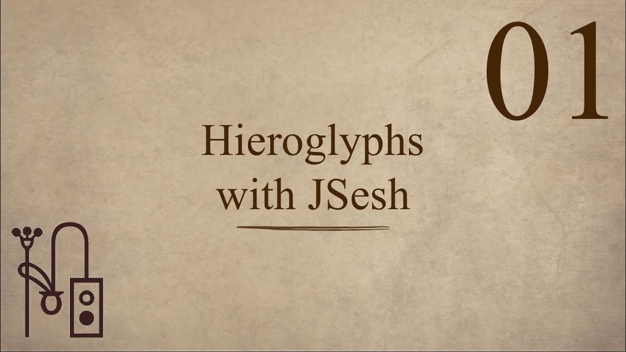 Een praktische introductie tot het gebruik van JSesh.