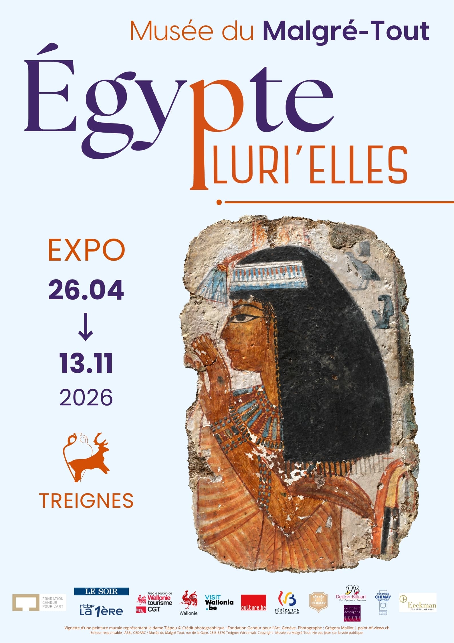 ** Égypte Pluri’elles”. Het Oude Egypte vanuit een vrouwelijk perspectief