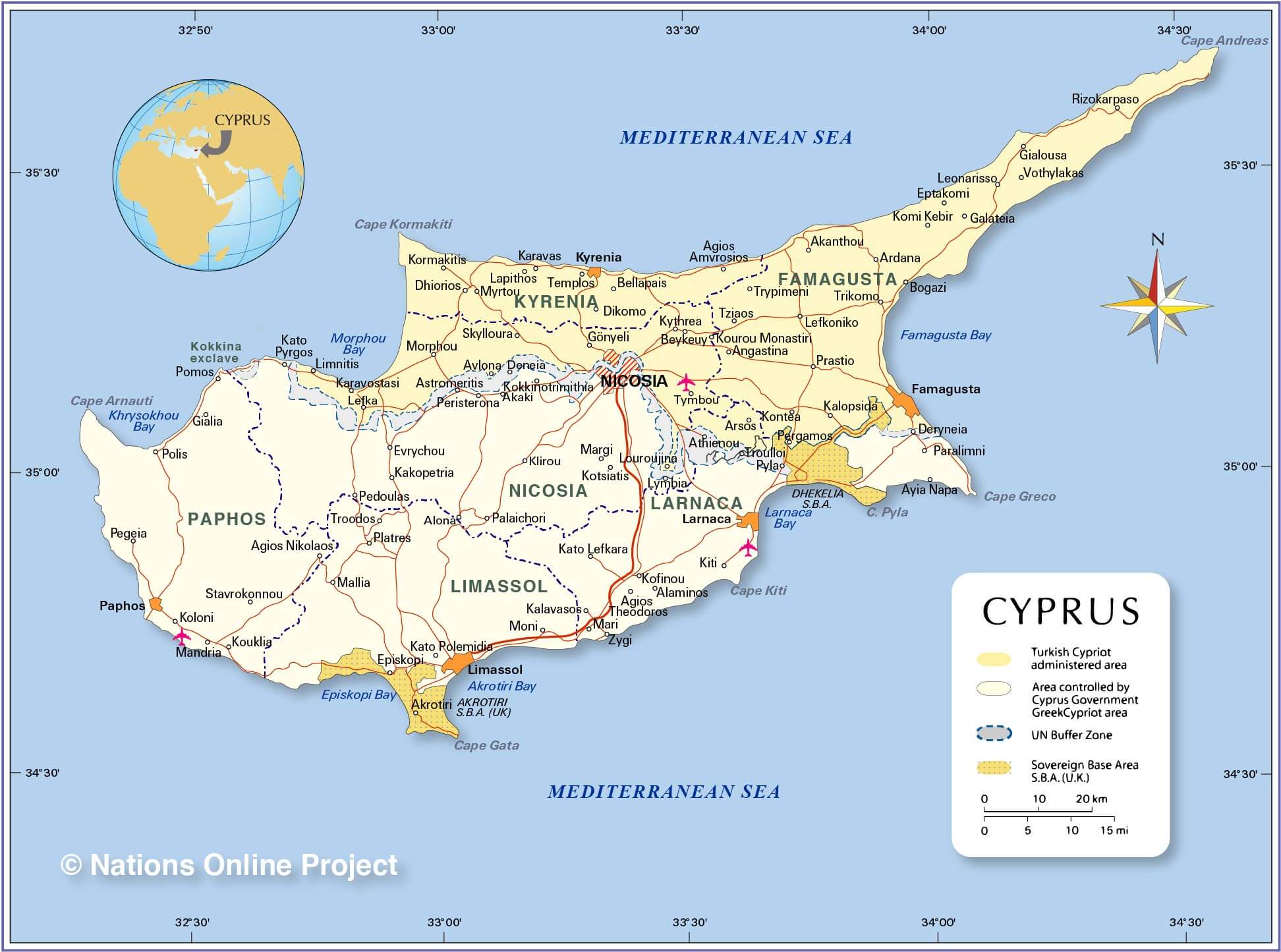 Reis Cyprus, 21 maart-1 april 2027
