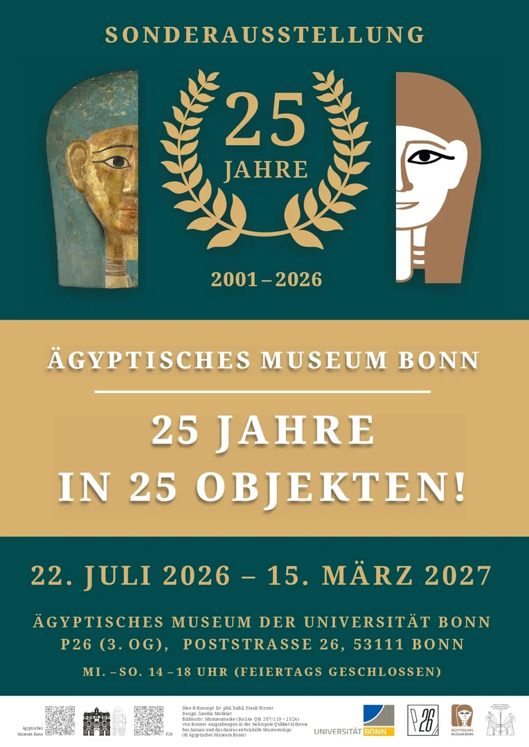 * Ägyptisches Museum Bonn: 25 Jahre in 25 Objekten!